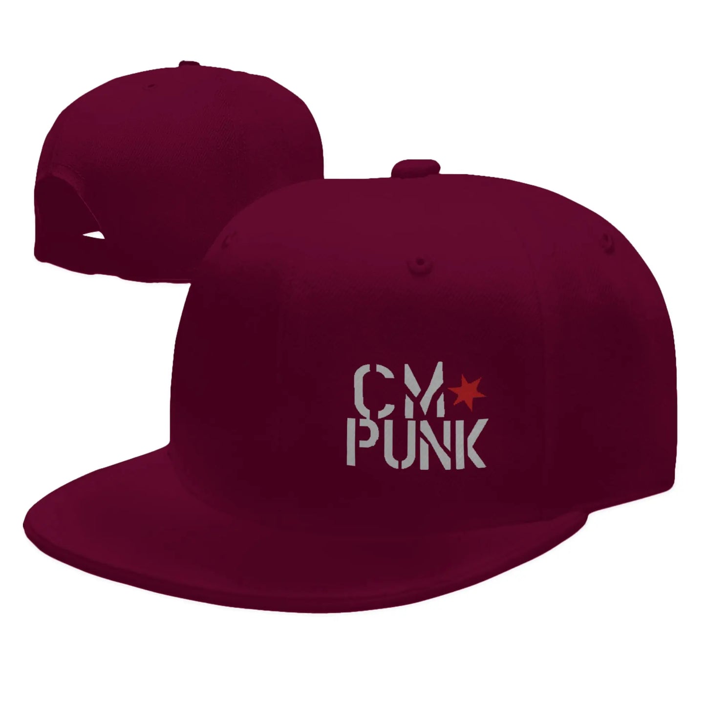 CM Punk WWE Breathable Snapback Cap