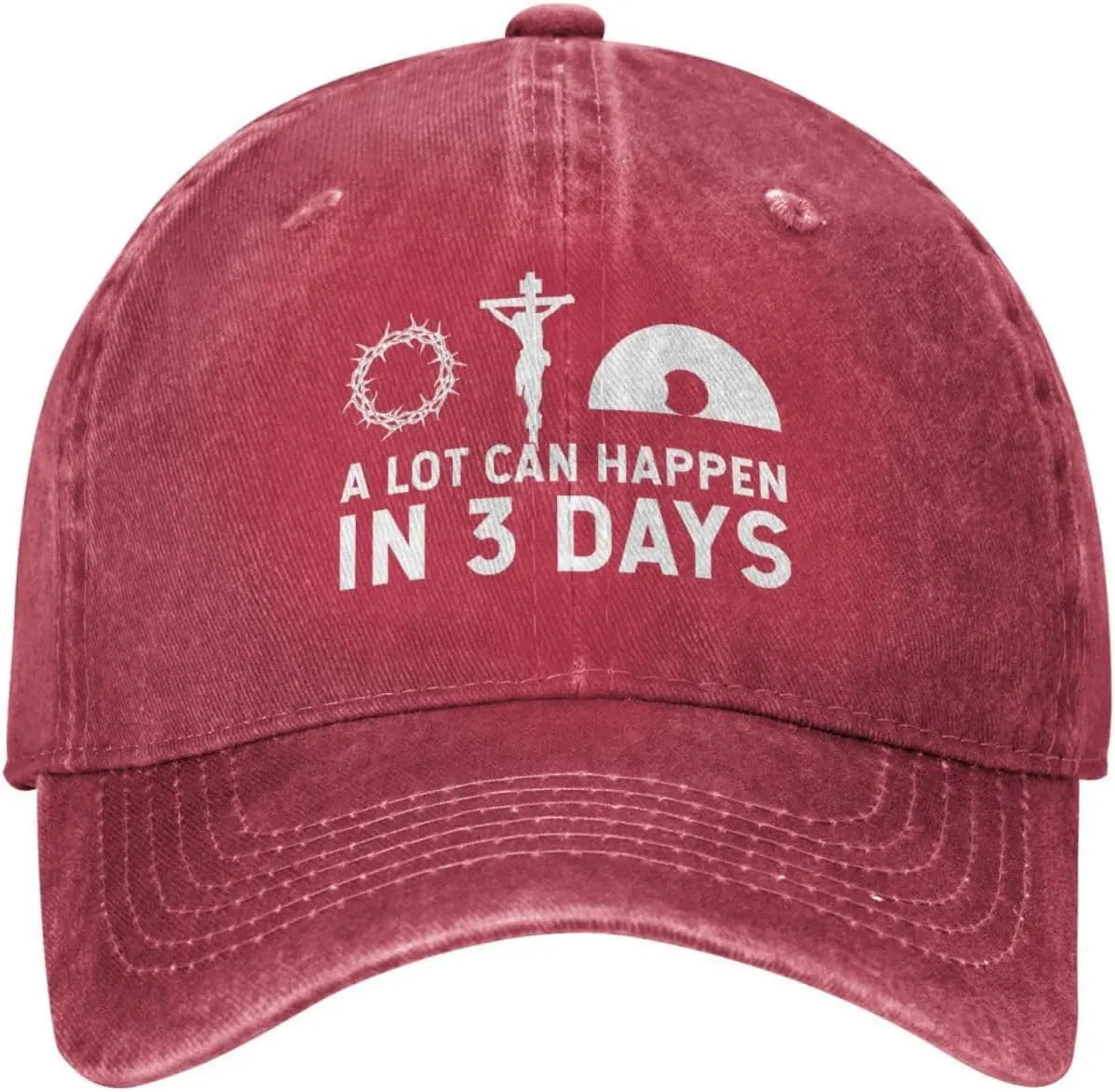 A Lot Can Happen In 3 Days Baseball Cap