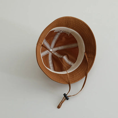 Cartoon Letter Bucket Hat Kids