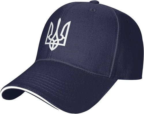 Tryzub Ukrainian Trident Crest Baseball Cap