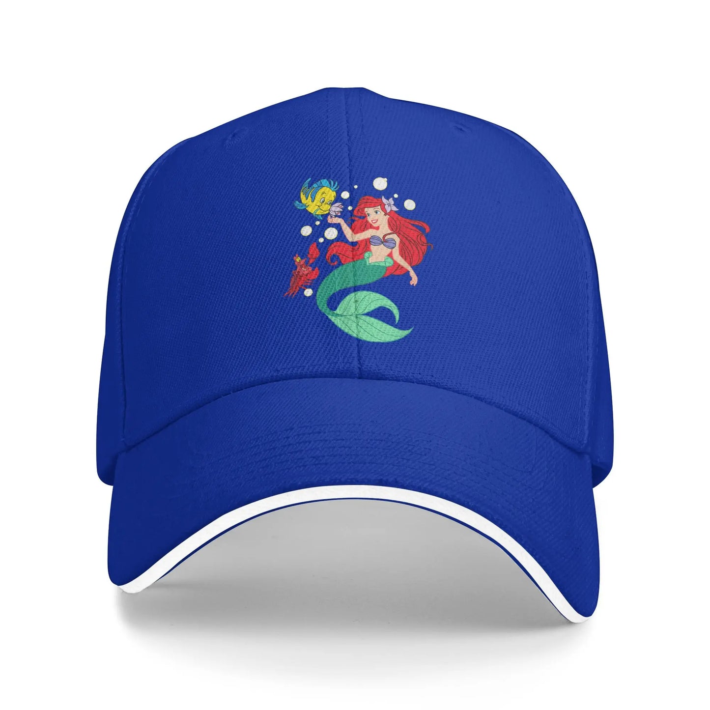 Little Mermaid Ariel Friends Y2K Baseball Cap