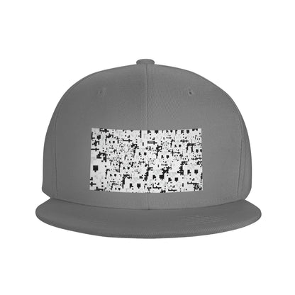 Anti Surveillance Abstract Pattern Snapback Cap