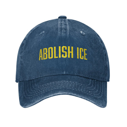 Abolish Ice Cute Washed Hip Hop Baseball Cap