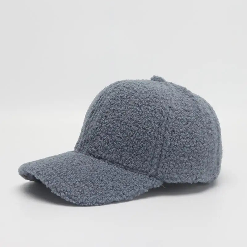 Winter Faux Fur Warm Baseball Cap