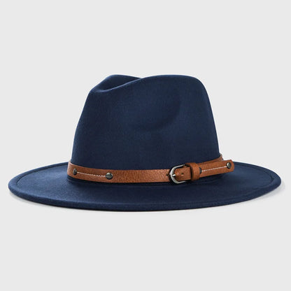 British Flat Brim Wool Bucket Hat