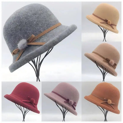 Rolled Brim Bucket Hat Unisex
