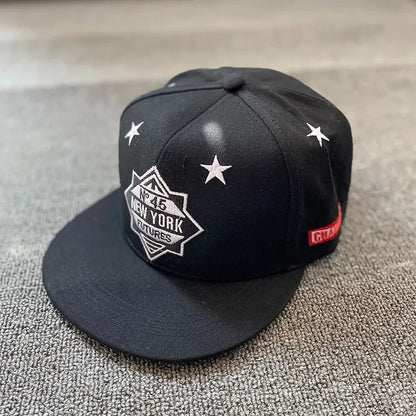 Letter Embroidery Hip Hop Snapback Baseball Cap