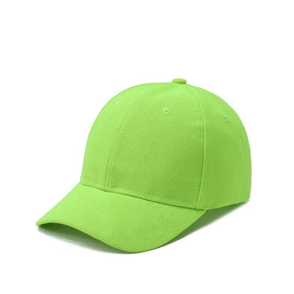Fashion Candy Color Kids Baseball Cap Sun Protection Boy Girls Hat