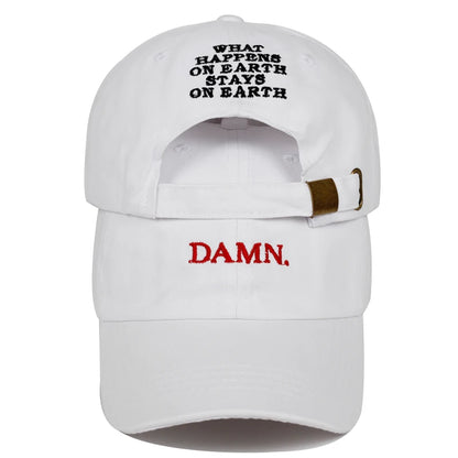 Damn Embroidered Hip Hop Snapback Baseball Cap