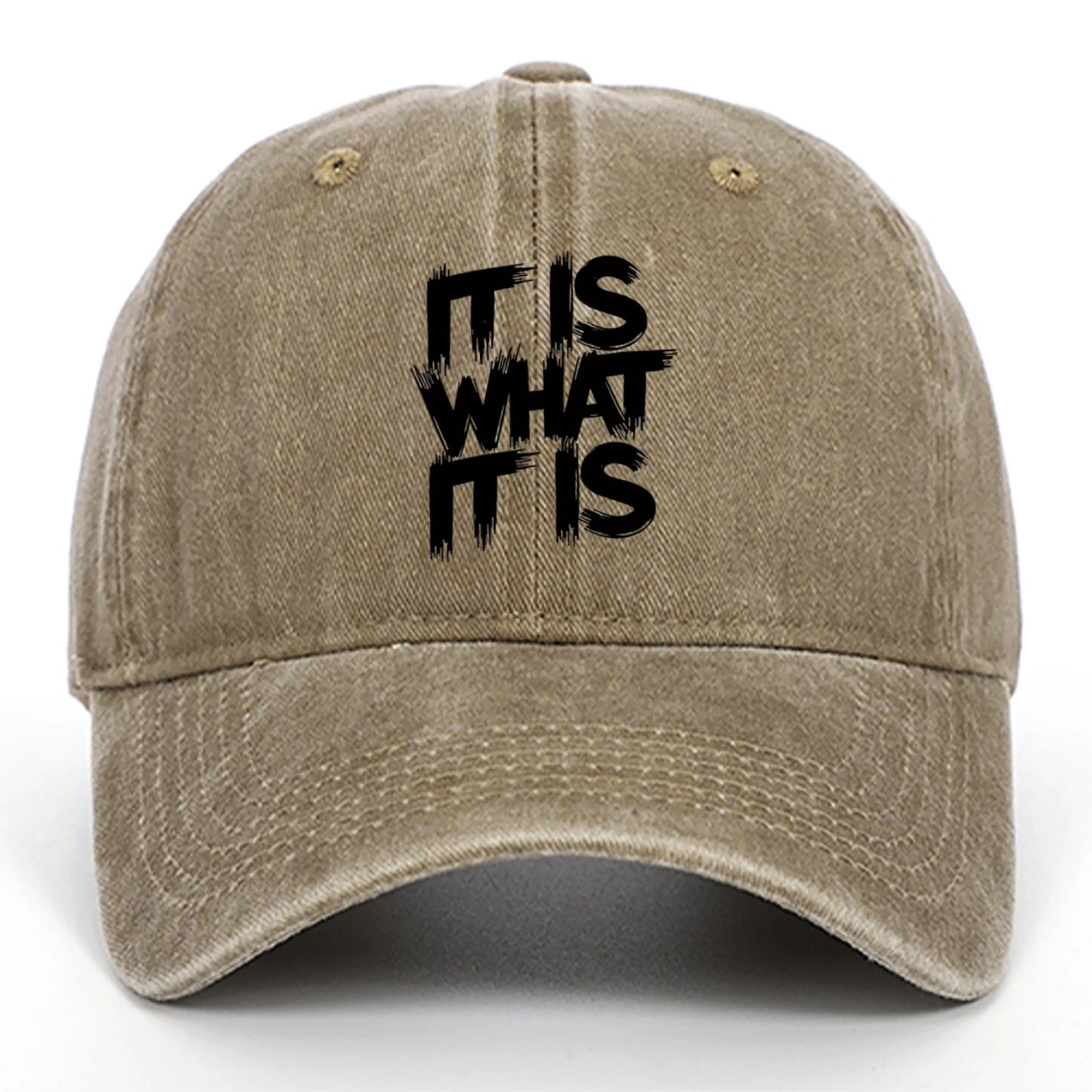 Black Letter Print Casual Street Baseball Cap