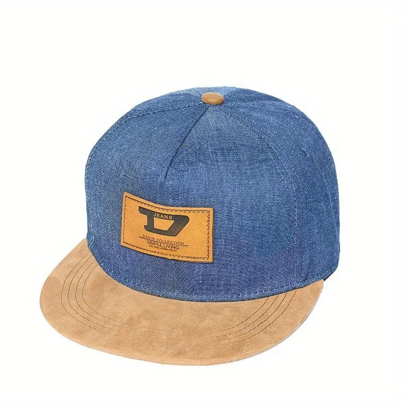 Unisex HH Flat Brim Hip Hop Baseball Cap