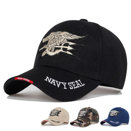 Unisex Seal Assault Team Embroidery Baseball Caps