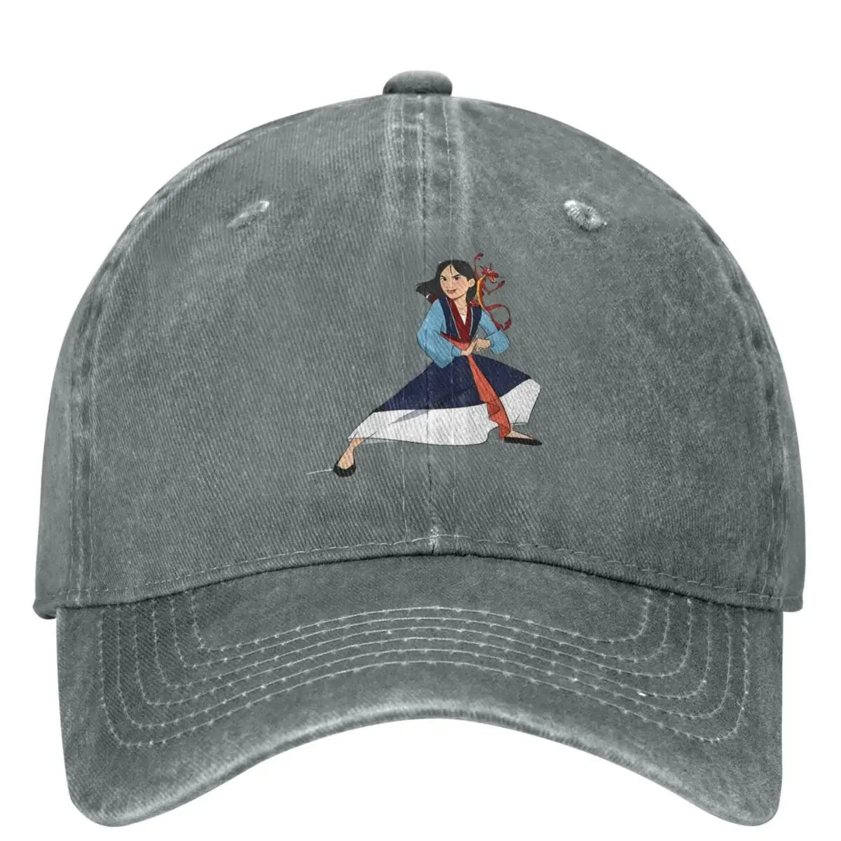Cartoon Logo Y2K Retro Hip Hop Baseball Cap