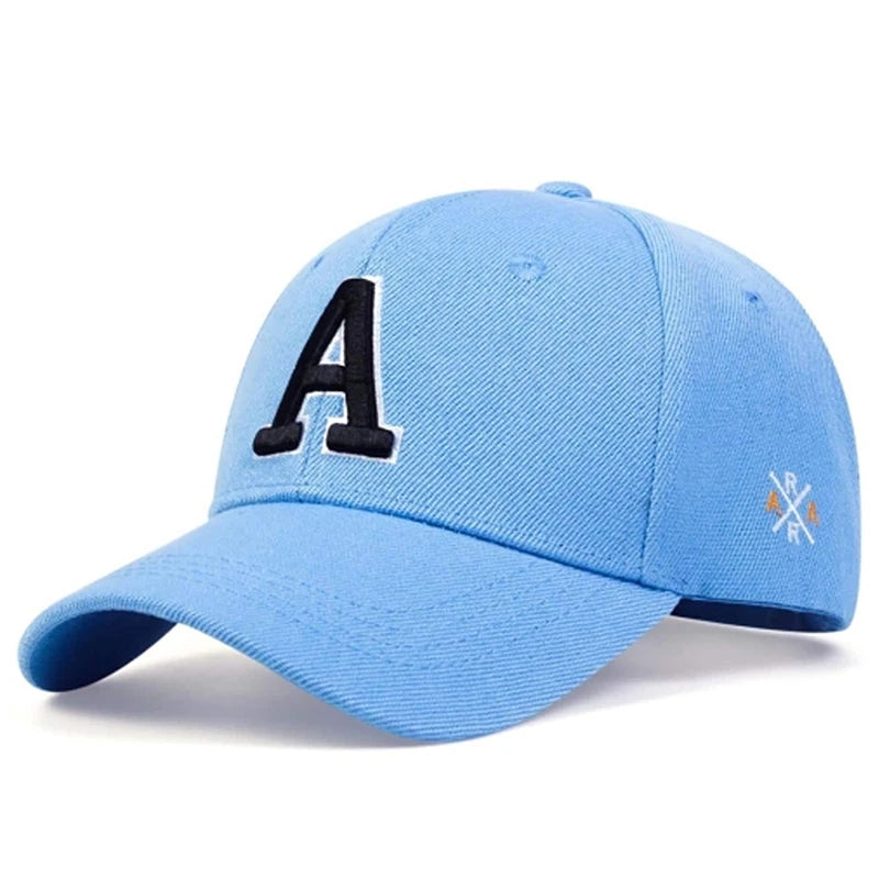 A Letter Side AR Embroidery Baseball Cap