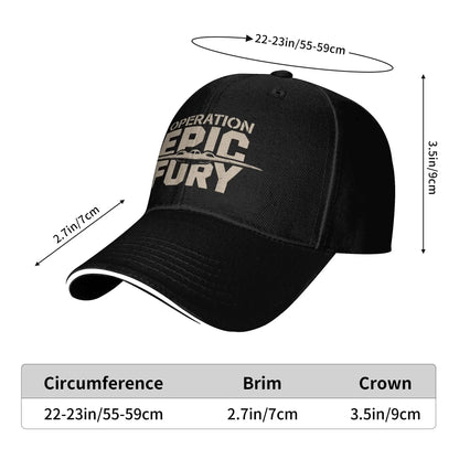Operation Epic Fury Casual Trucker Baseball Cap