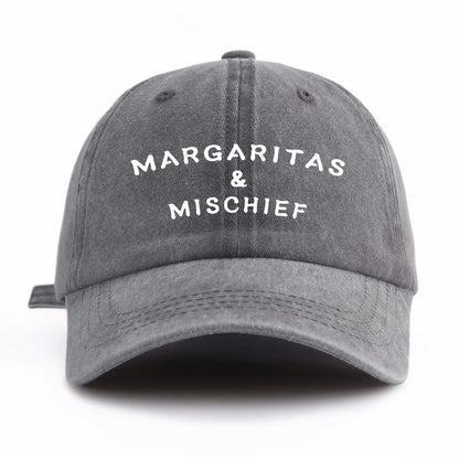 MM Print Washed Baseball Cap