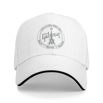Gibson Guitar Cartoon Baseball Cap