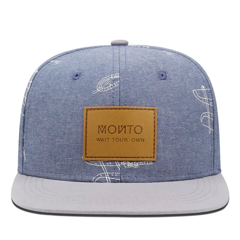 Unisex Graffiti Snapback Baseball Cap