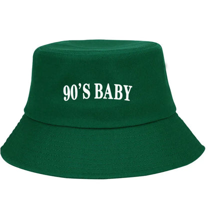 Number Print Cotton Bucket Hat