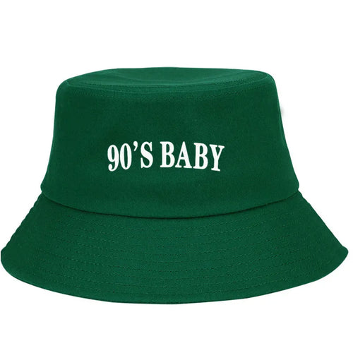 Number Print Cotton Bucket Hat