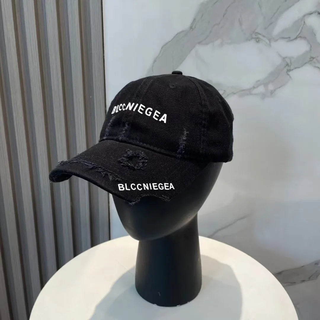 Paris B Embroidered Sports Baseball Cap