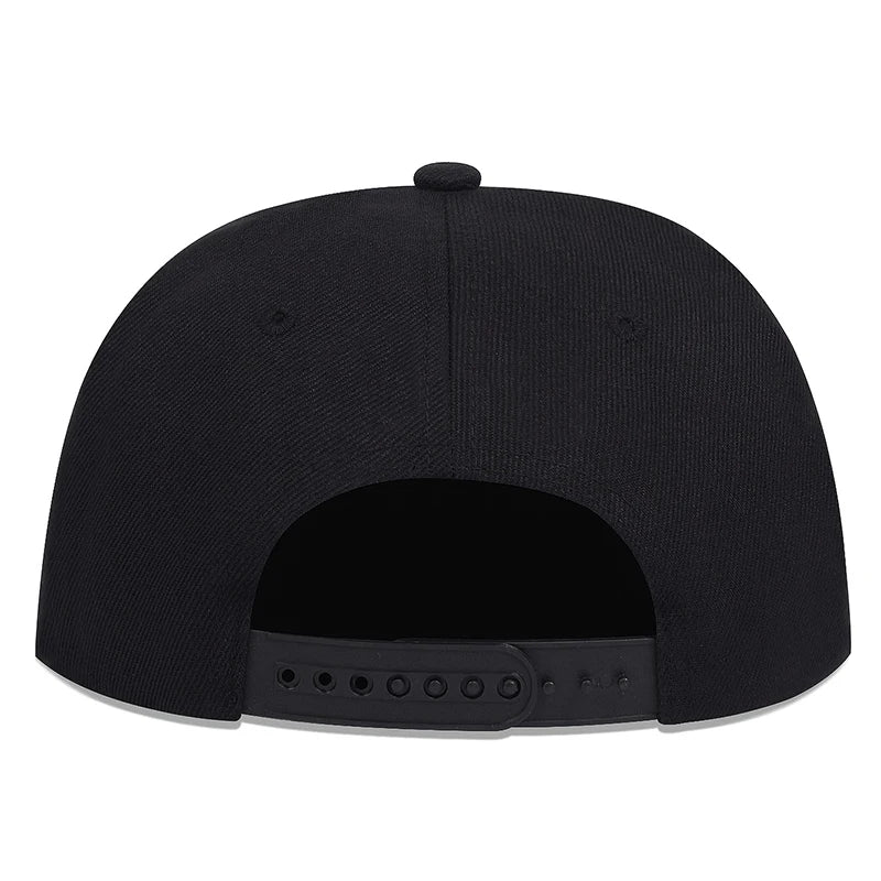 Unisex LA Rose Embroidery Hip-hop Hats