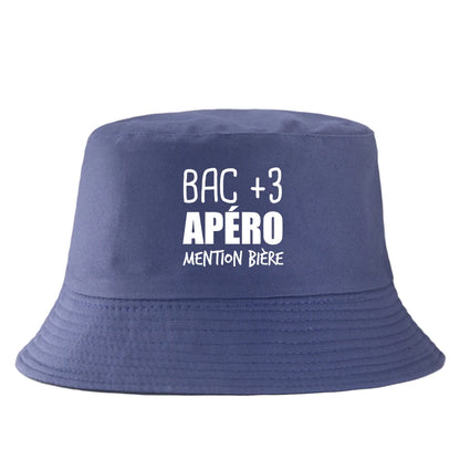 BAC 3 Apéro Reversible Bucket Hat