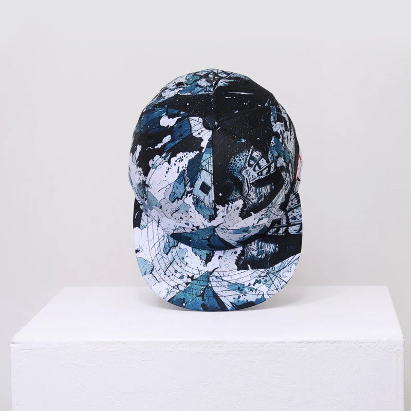 Unisex Graffiti Print Hip-Hop Cap