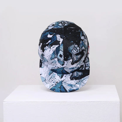 Unisex Graffiti Print Hip-Hop Cap