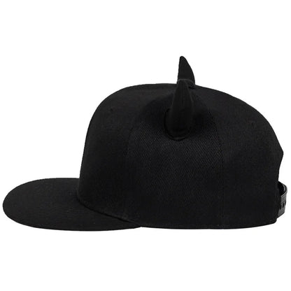 Women's Devil Ox Horn Hat Baseball Cap