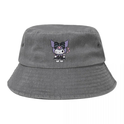 Kuromi Tea Time Cotton Bucket Hat