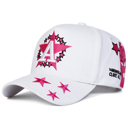 Unisex A Letter Pentagram Baseball Cap