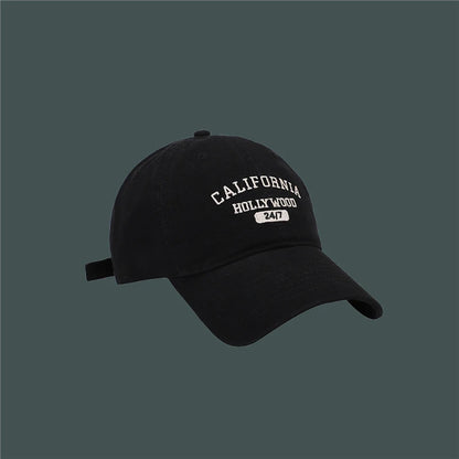 Retro Baseball Cap Unisex Letter Embroidery Hip Hop Summer
