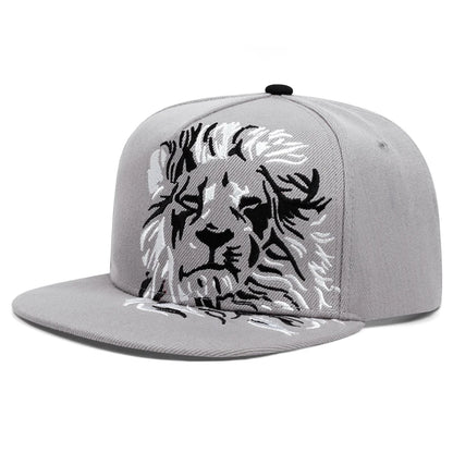Unisex Lion Eagle Embroidery Hip Hop Baseball Cap