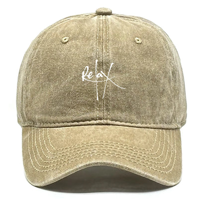 Relax Print Adjustable Mesh Snapback Baseball Cap