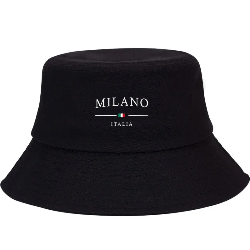 Milano Print Cotton Bucket Hat