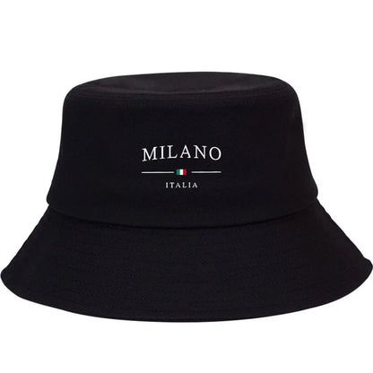 Milano Print Cotton Bucket Hat