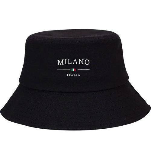 Milano Print Cotton Bucket Hat