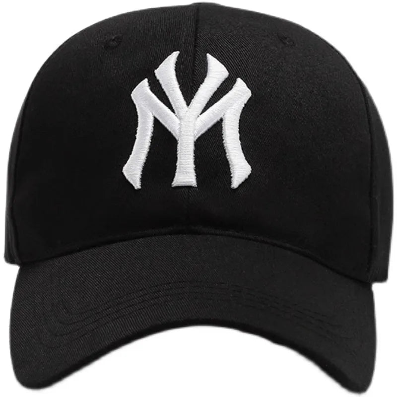 MY Letter Embroidered Unisex Snapback Cap