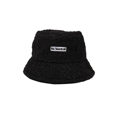 Korean Plush Winter Fisherman Bucket Hat