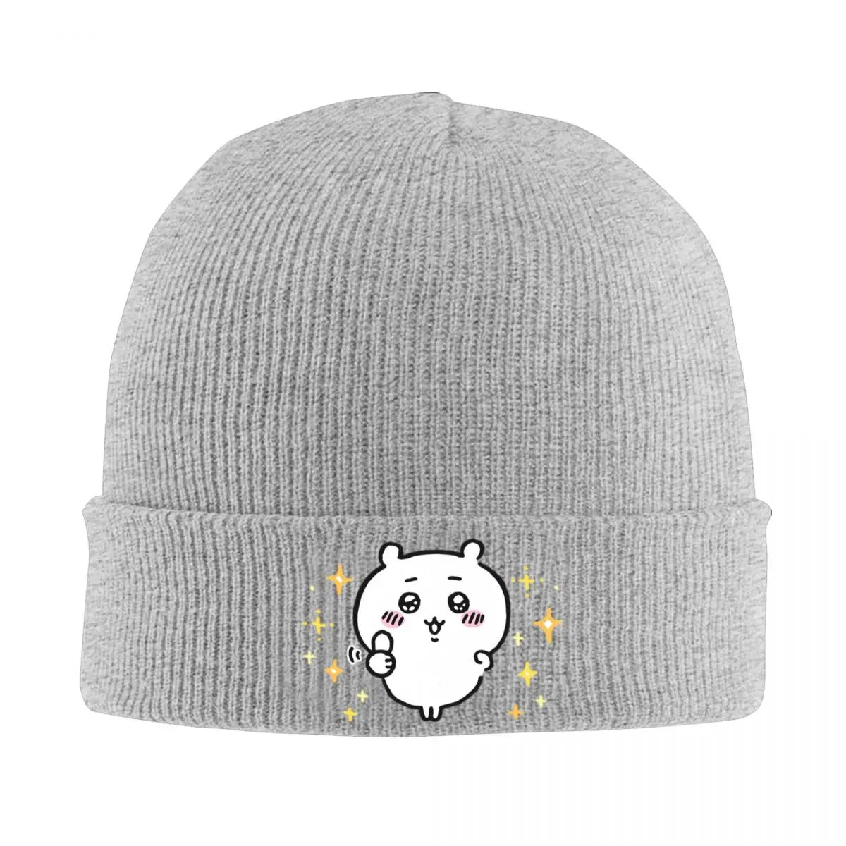 Kawaii Chiikawa Manga Winter Knit Bucket Hat