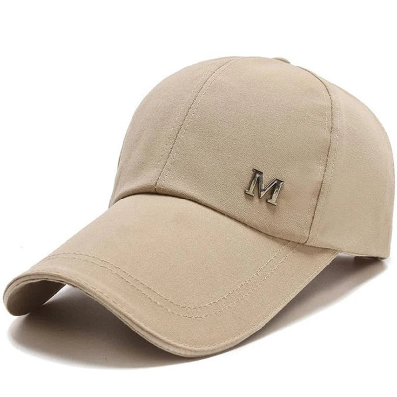 Long Brim Summer Cotton Baseball Cap