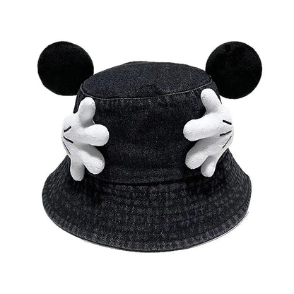 Creative Cartoon Face Covering Bucket Hat