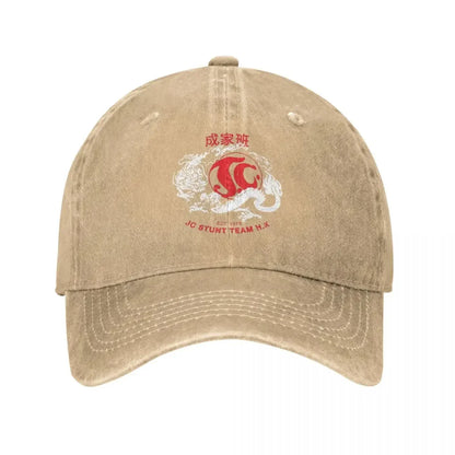 Jackie Chan Stunt Team Distressed Baseball Cap