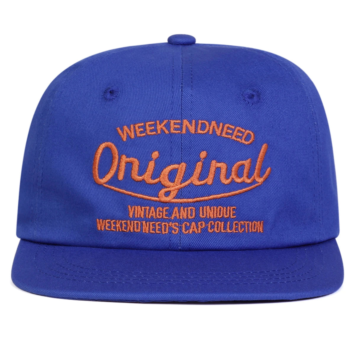 Original Letter Embroidery Snapback Cap