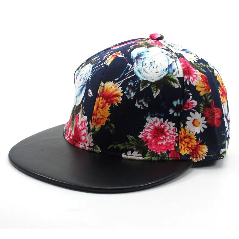 Women Men Galaxy Print Star Hip Hop Cap