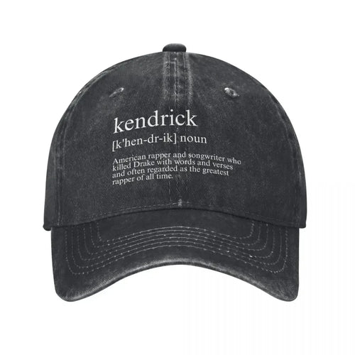 High Quality Kendrick Lamar American Rapper Baseball Cap