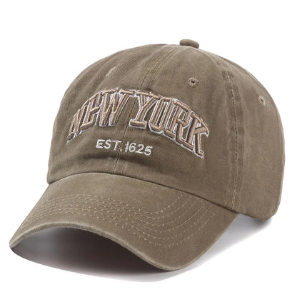 New York Washed Cotton Baseball Cap