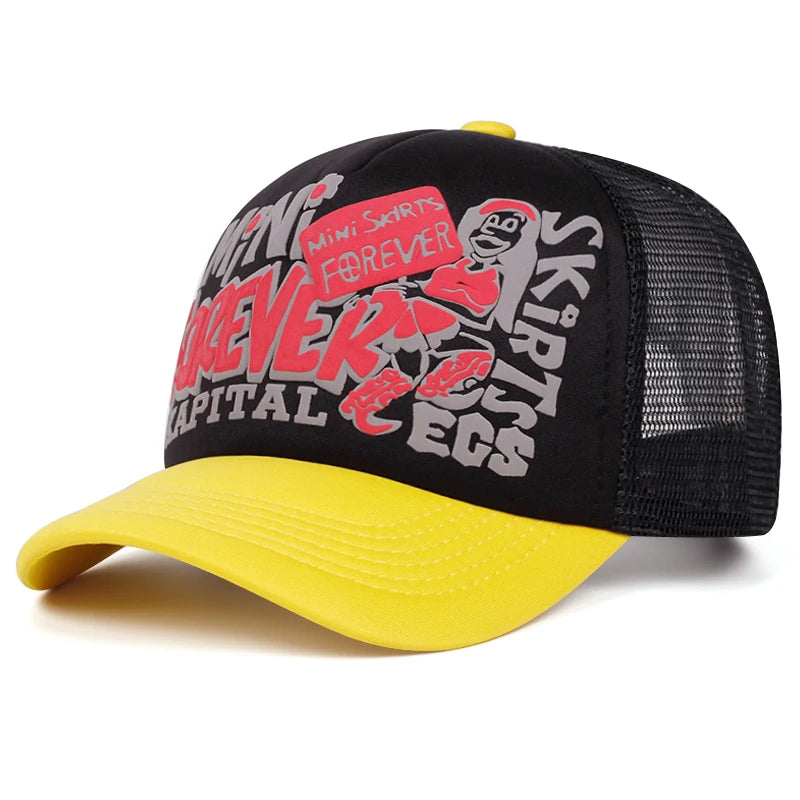 Unisex Personalized Hip Hop Skate Baseball Cap