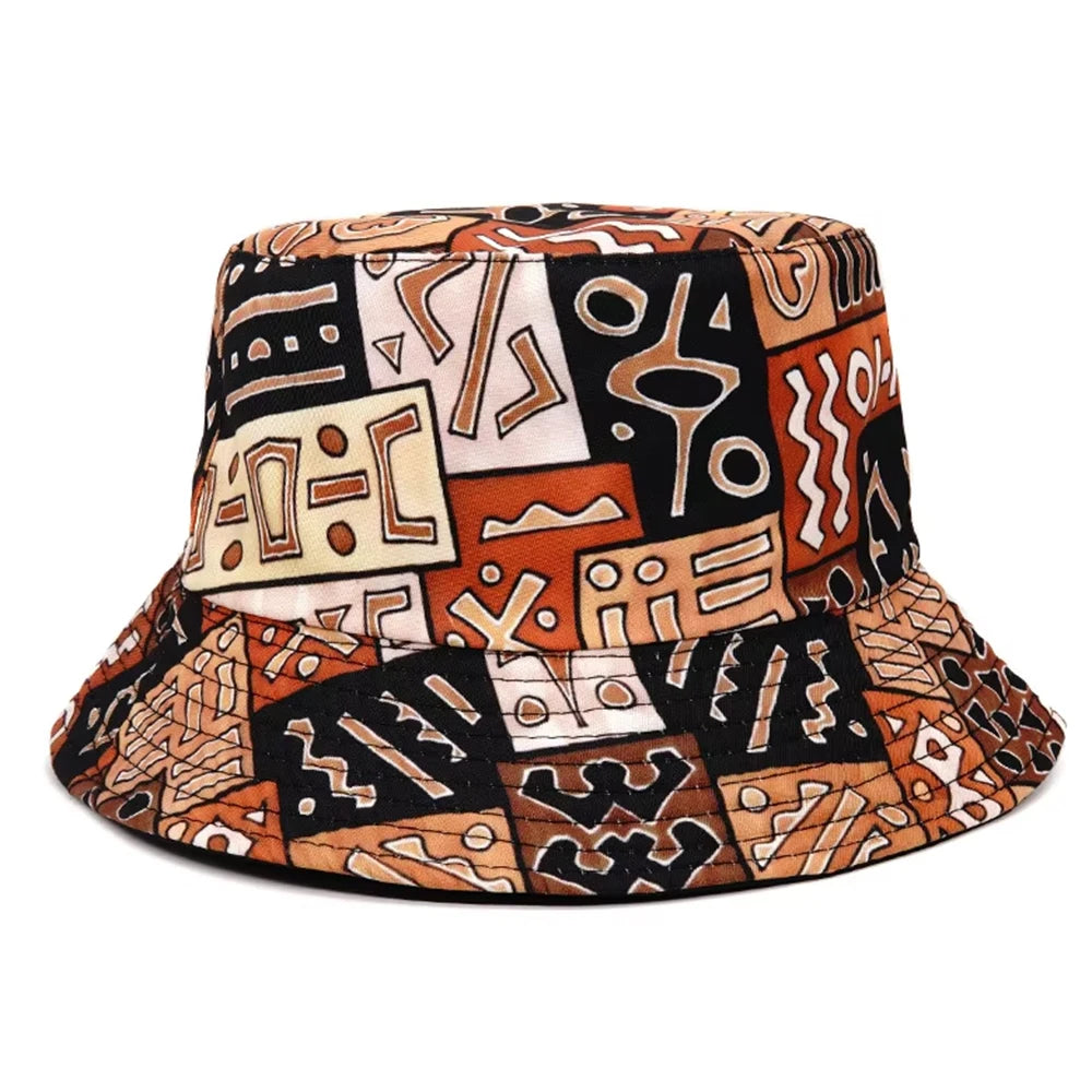 Yellow Duck Reversible Cartoon Bucket Hat